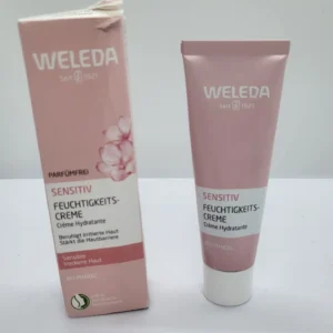 Weleda Успокояващ овлажняващ крем 30ml с бадем - Нов, за суха кожа, с повредена кутия