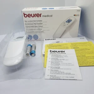 Beurer FT 85 Безконтактен инфрачервен дигитален термометър за чело, предмети и стая, бял