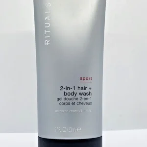 Rituals Sport 2 в 1 Освежаващ охлаждащ шампоан и душ гел 200ml Homme Power Recharge Нов