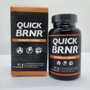Quick BRNR – 120 Веган капсули (61g) – Премиум добавка за метаболизъм и енергия