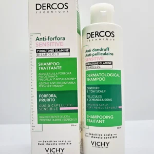 Vichy Dercos Шампоан против пърхот за чувствителен скалп 200ml Пироктон Оламин Нов
