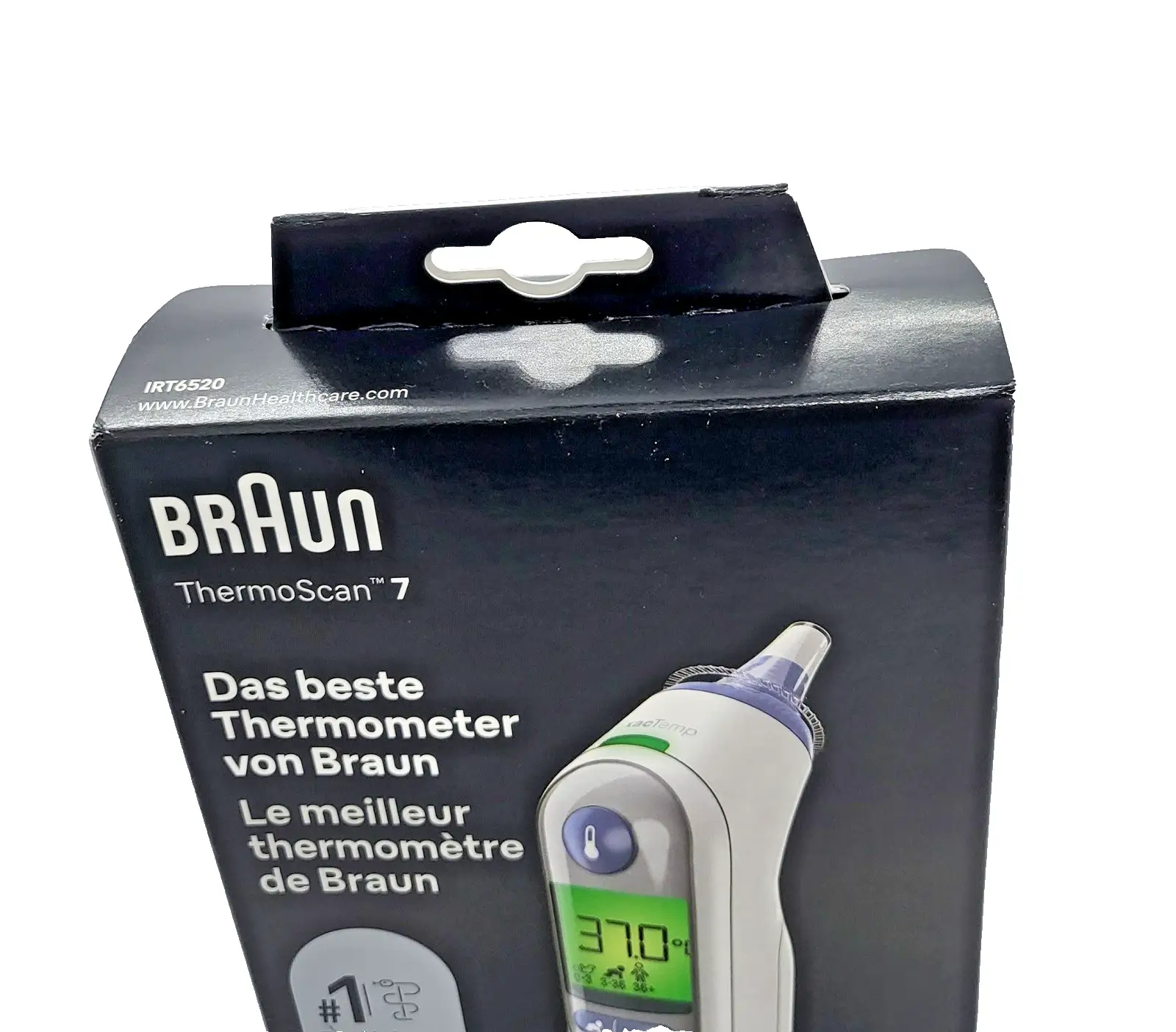 Braun ThermoScan 7 IRT6520 Термометър за ухо Дигитален Инфрачервен За деца и възрастни Запечатан - Image 8