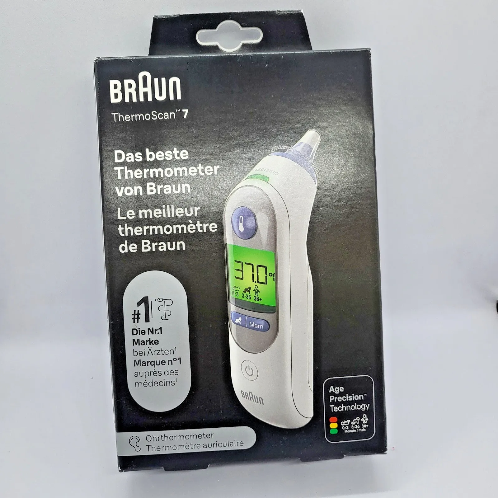 Braun ThermoScan 7 IRT6520 Термометър за ухо Дигитален Инфрачервен За деца и възрастни Запечатан - Image 9