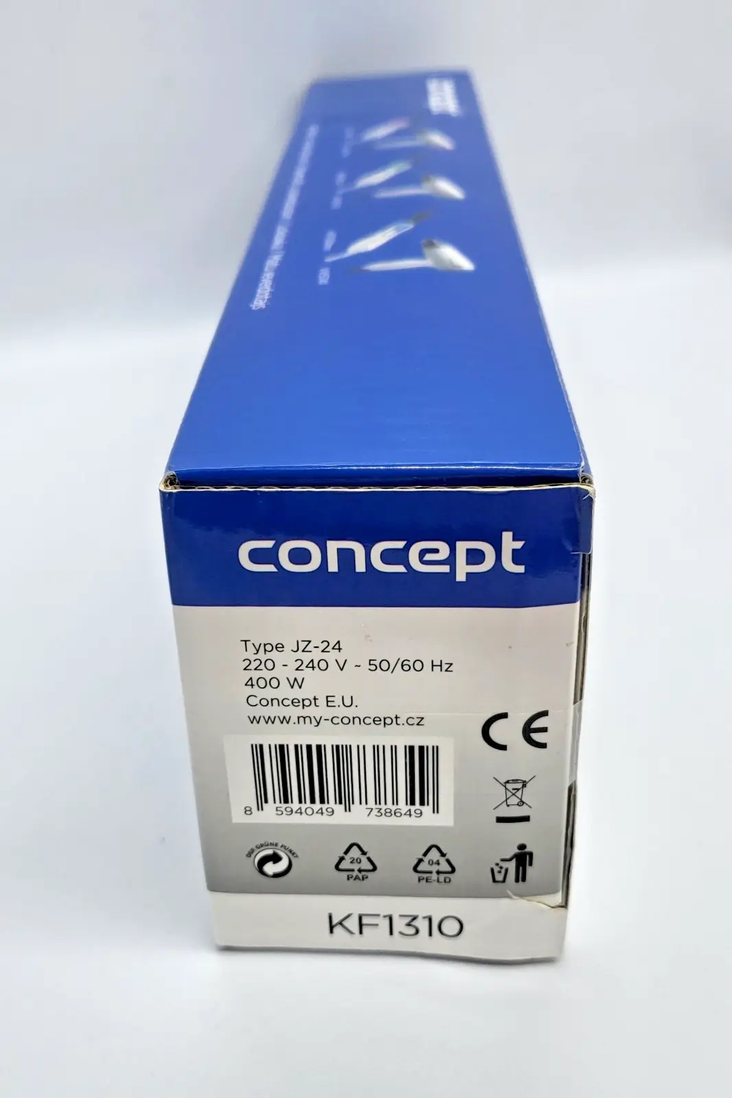 Concept Beautiful Четка с горещ въздух KF1310 – 400W – 2 сменяеми приставки - Image 5