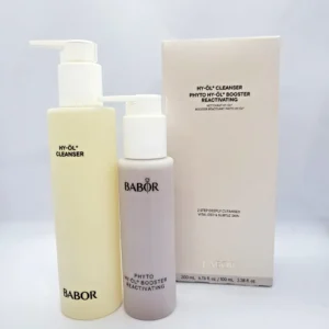 BABOR HY-OL Почистващо олио 200ml + Phyto Booster 100ml Луксозен комплект за лице Нов