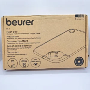 Електрическа възглавница Beurer HK 41 Cosy Fleece 44x33см ЕС щепсел Нова