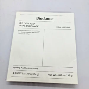 Корейска маска за лице Biodance Bio Collagen Real Deep Mask 4 броя Нова запечатана