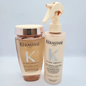 Kerastase Chroma Absolu Bain Hydra Glaze Шампоан 250ml Anti Frizz Glaze Мляко 190ml
