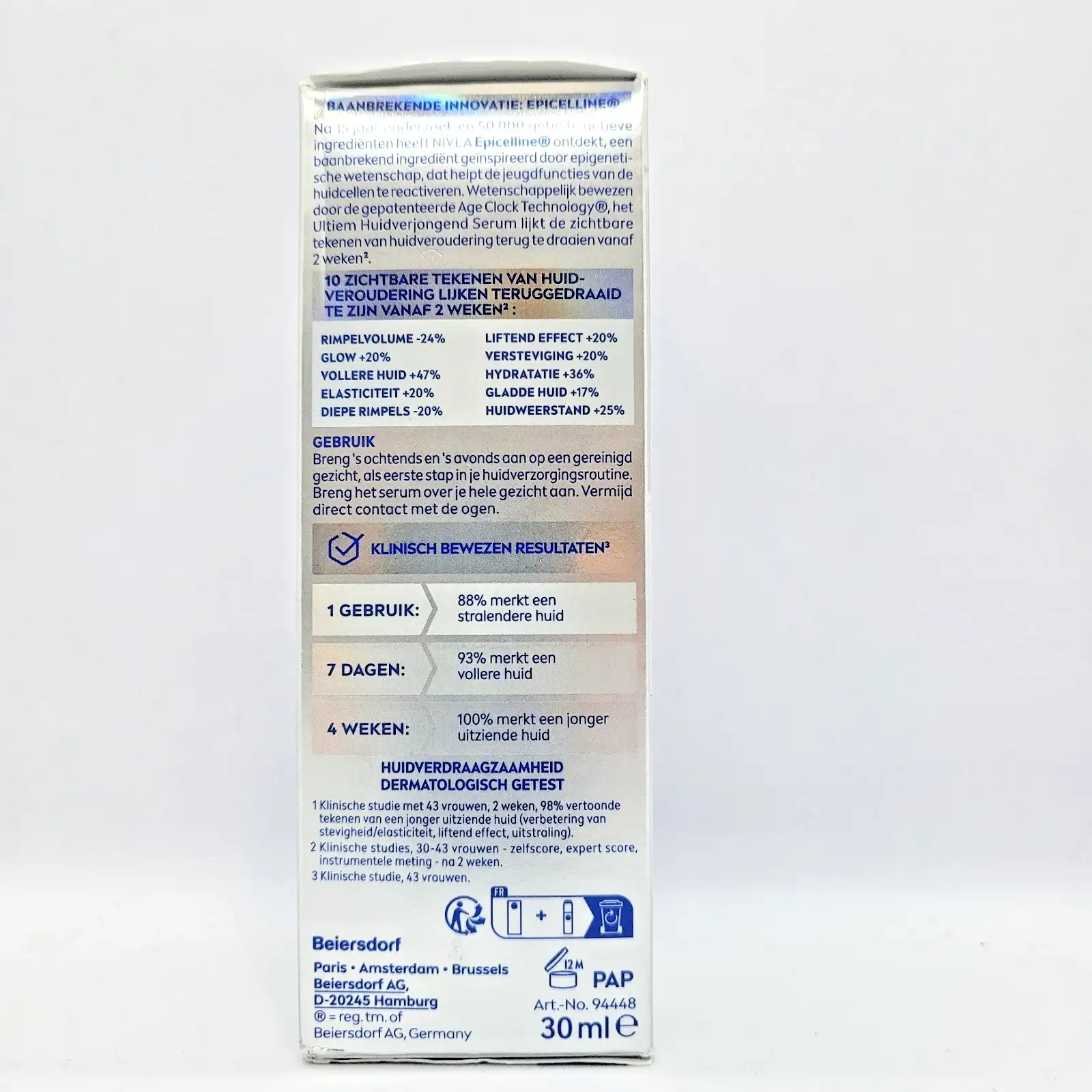 Nivea Cellular Epigenetics Възстановяващ серум 30ml Против стареене Нов - Image 5