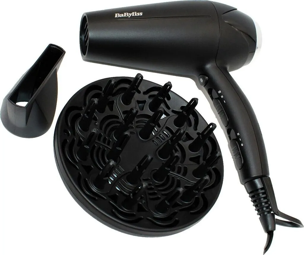 Сешоар BaByliss Turbo Smooth 2200W D572DE - Йонизиращ с дифузер - Image 5