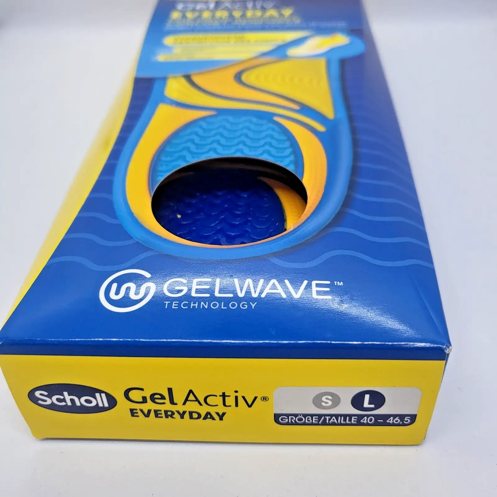 Scholl GelActiv ежедневни стелки за мъже, размер L, с омекотяваща подложка - Image 5