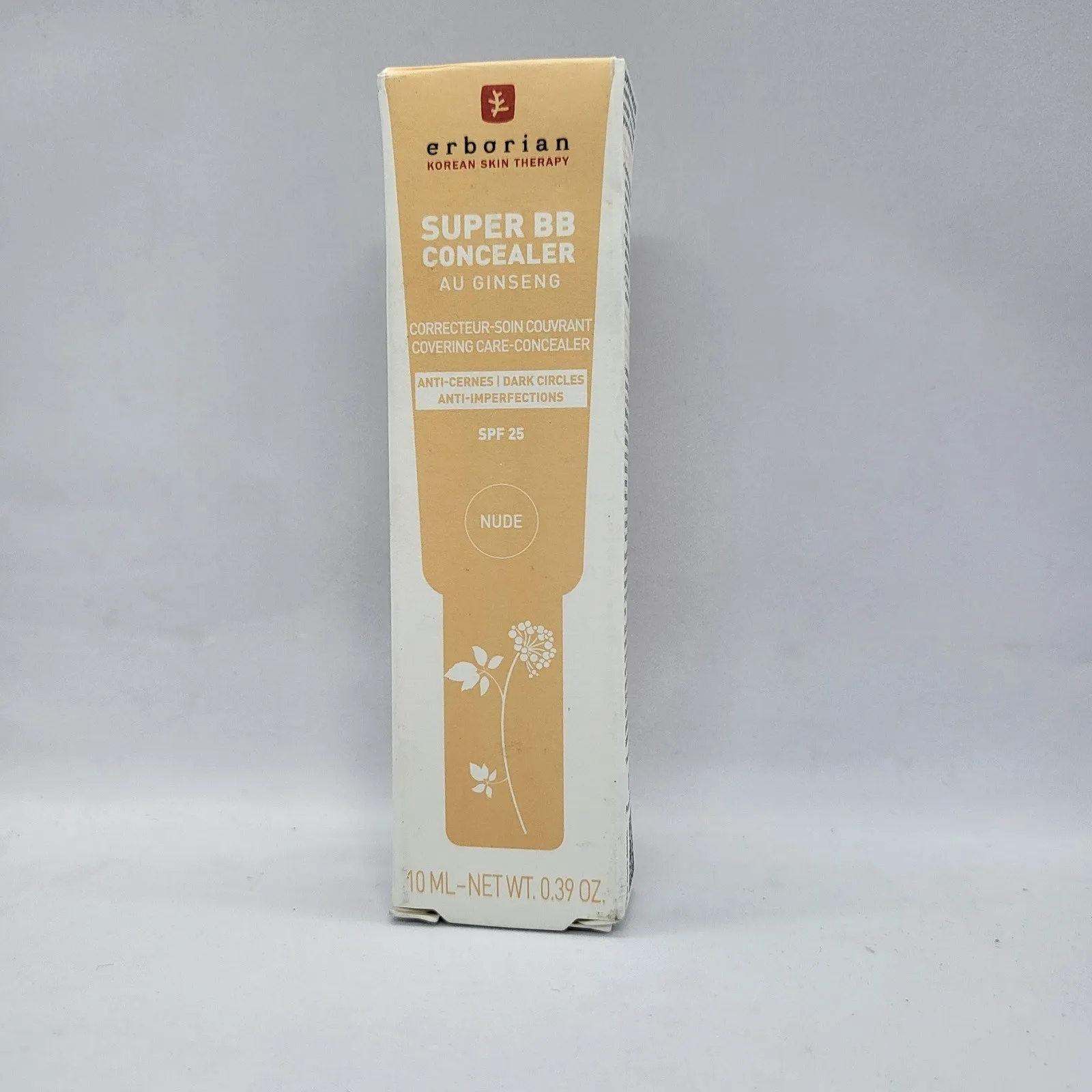Erborian Super BB Au Ginseng SPF 25 коректор, нюанс Nude