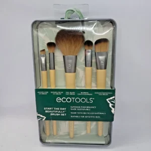 EcoTools Start the Day Beautifully екологичен комплект от 5 четки за грим