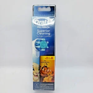 Oral-B Pro Kids 3+ резервни глави за електрическа четка, Disney „Цар Лъв“, XXL опаковка от 8 броя