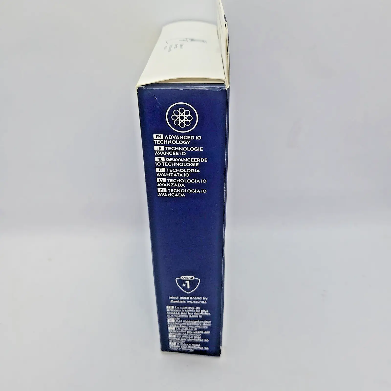 Оригинални резервни глави Oral-B iO Ultimate Clean, черни, опаковка от 8 броя, нови - Image 4