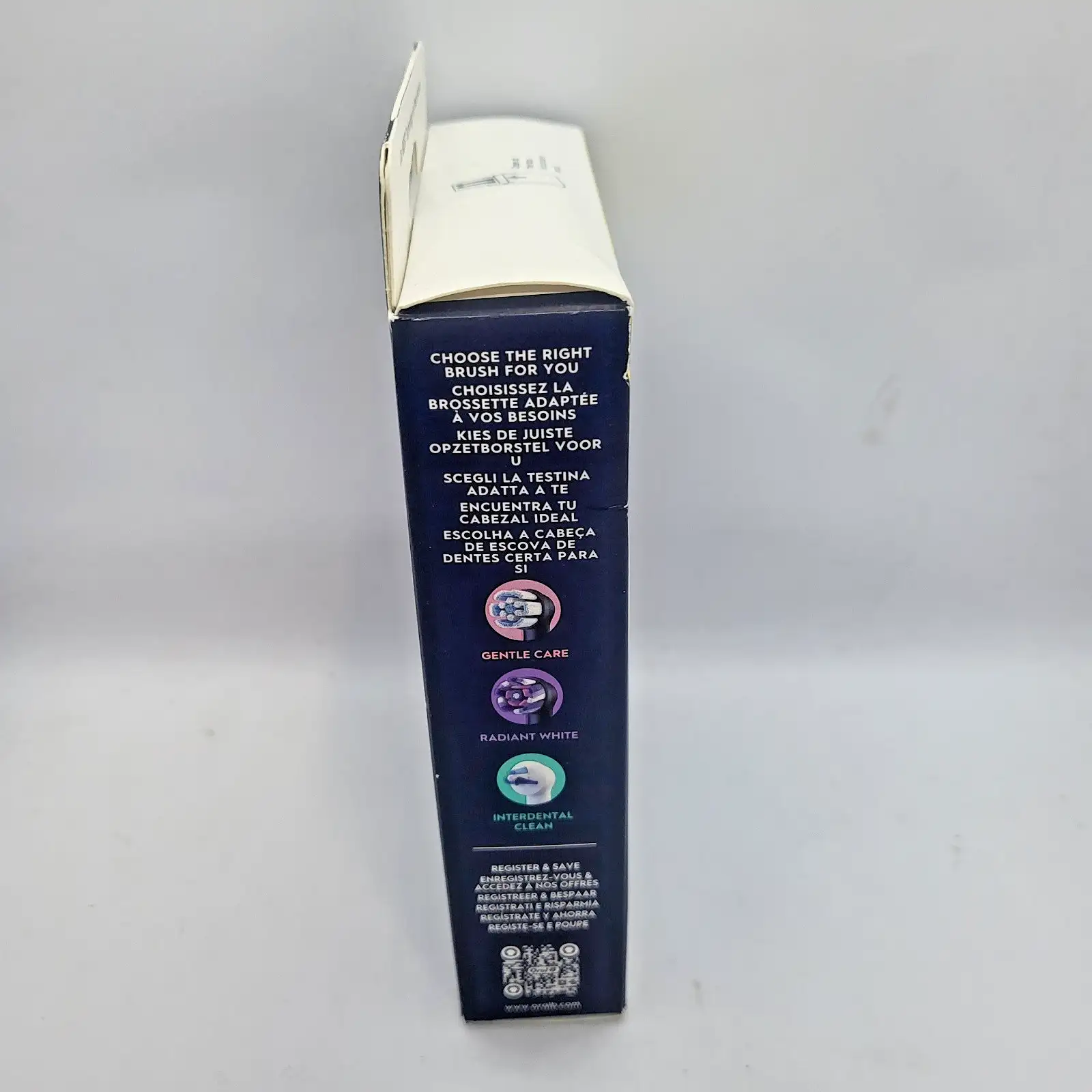 Оригинални резервни глави Oral-B iO Ultimate Clean, черни, опаковка от 8 броя, нови - Image 5