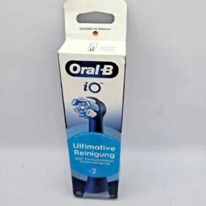 Резервни глави Oral-B iO Ultimate Clean, бели, опаковка от 2 броя, чисто нови