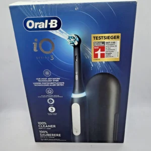 Oral-B iO Series 3 електрическа четка за зъби, черна, запечатана, немско издание