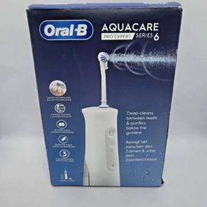 Oral-B Aquacare Pro Expert Series 6 безжичен орален душ за зъби, нов