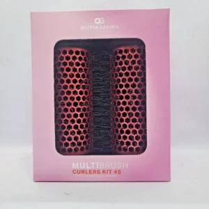 Olivia Garden MultiBrush комплект термочетки-ролки, 45 мм, със сменяема кръгла четка, нов