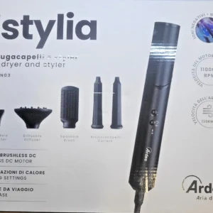 Ardes Estylia ARPHON03 мултистайлер 5 в 1 с горещ въздух, 1500 W, за сушене и къдрене