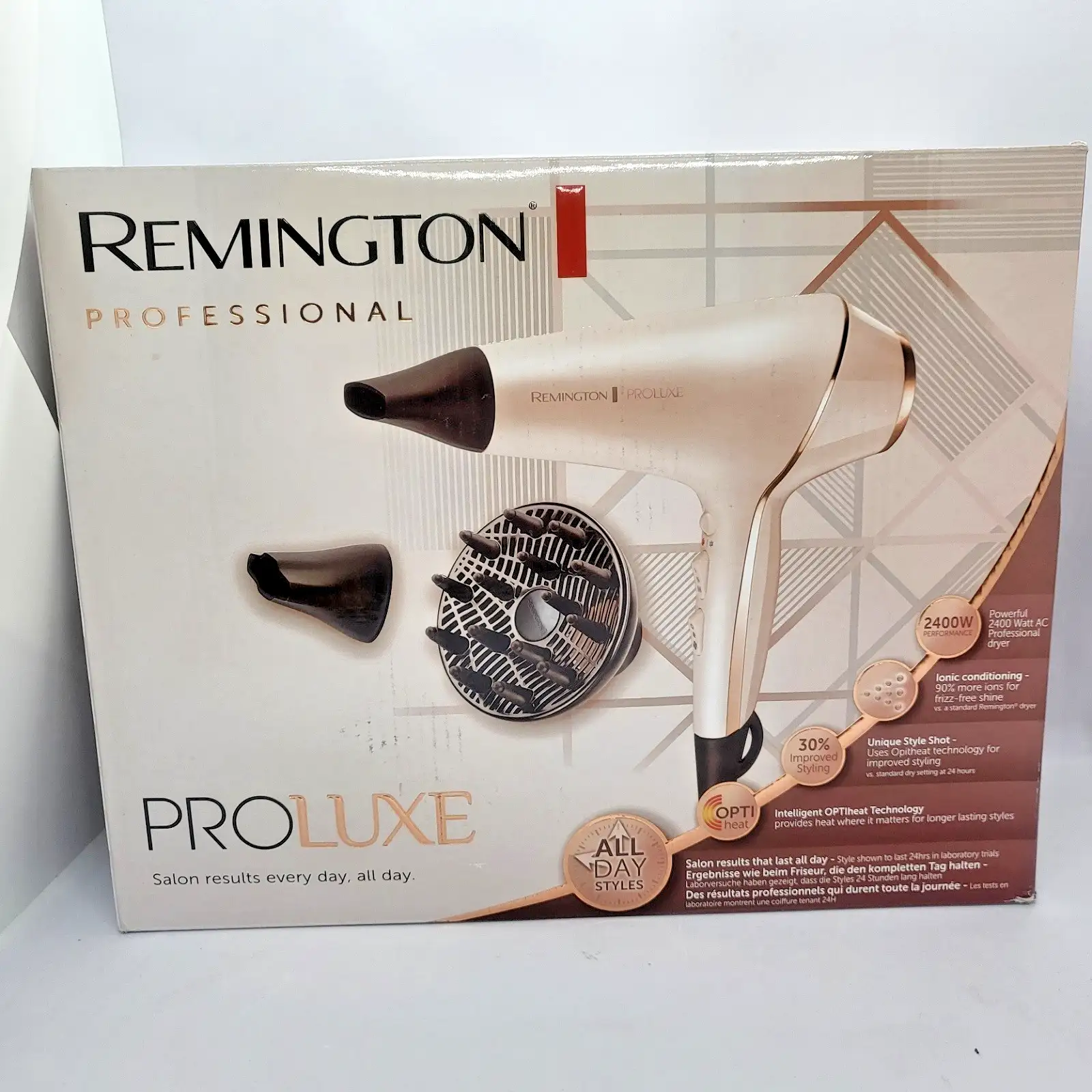 Remington PROluxe AC9140 професионален йонен сешоар, 2400 W, нов - Image 2