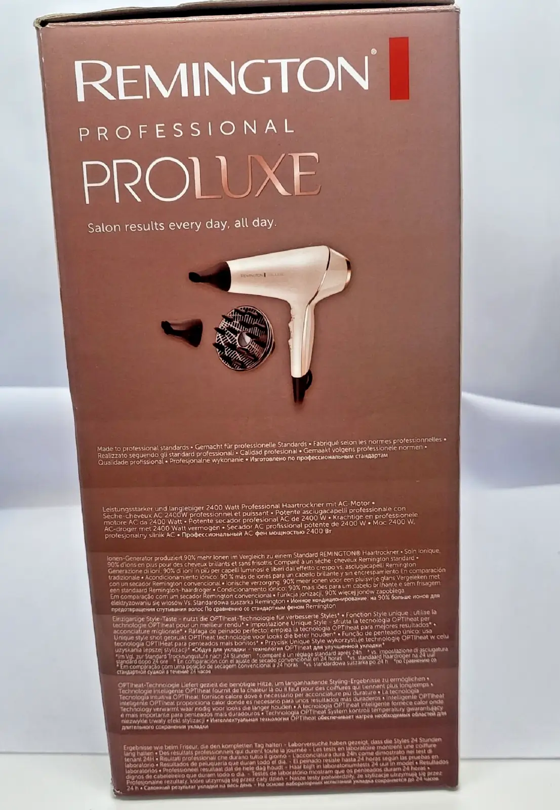 Remington PROluxe AC9140 професионален йонен сешоар, 2400 W, нов - Image 4