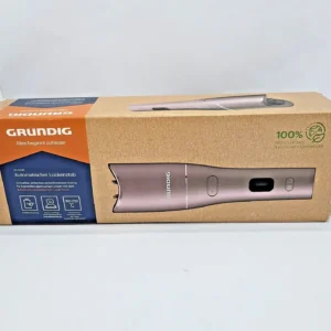 Grundig HS 6230 EasyCurl безжична автоматична маша за коса, лилава, нова, отворена кутия