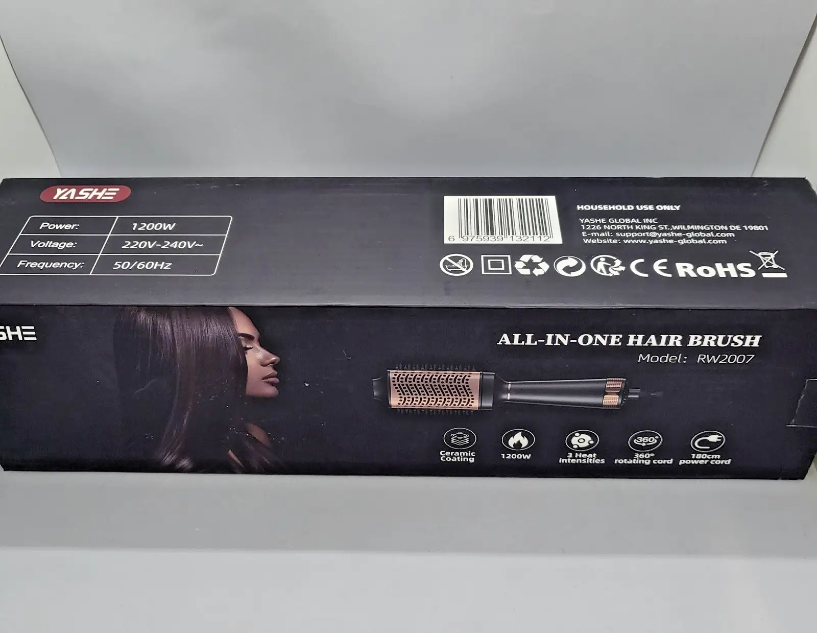 Универсална четка с горещ въздух YASHE All-In-One (Модел RW2007) - 1200W - Image 3
