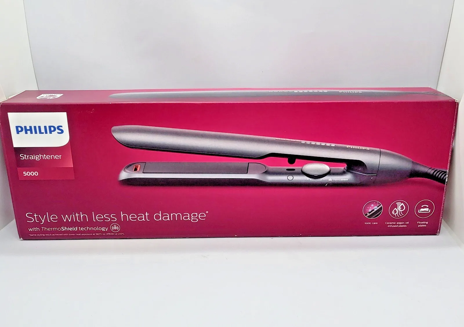 Преса за коса Philips Серия 5000 с технология ThermoShield