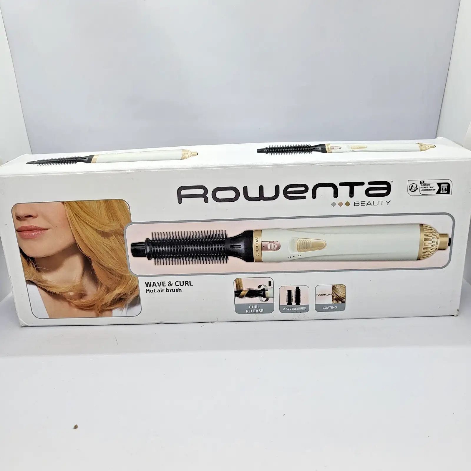 Четка с горещ въздух за вълни и къдрици Rowenta CF3910 300W Турмалин - Image 2
