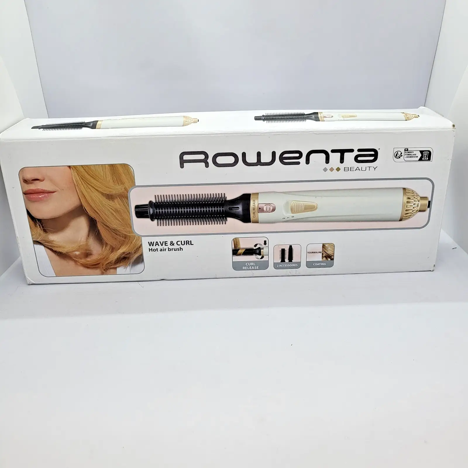 Четка с горещ въздух за вълни и къдрици Rowenta CF3910 300W Турмалин - Image 3