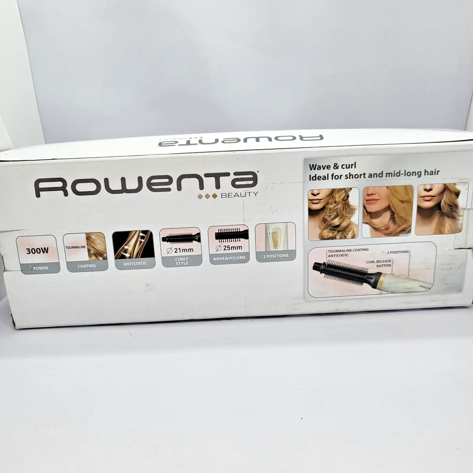 Четка с горещ въздух за вълни и къдрици Rowenta CF3910 300W Турмалин - Image 4