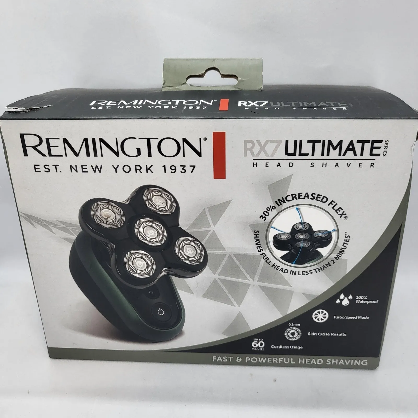 Самобръсначка за глава Remington RX7 Ultimate Водоустойчива мъжка електрическа самобръсначка XR1600 100-240V