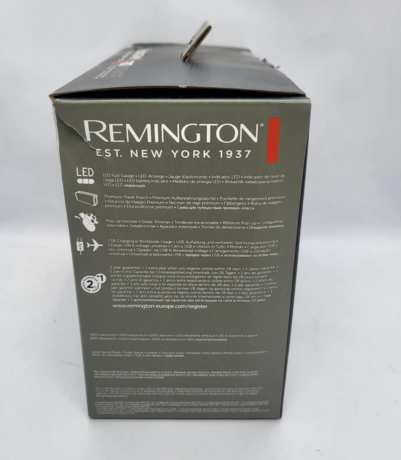 Самобръсначка за глава Remington RX7 Ultimate Водоустойчива мъжка електрическа самобръсначка XR1600 100-240V - Image 3