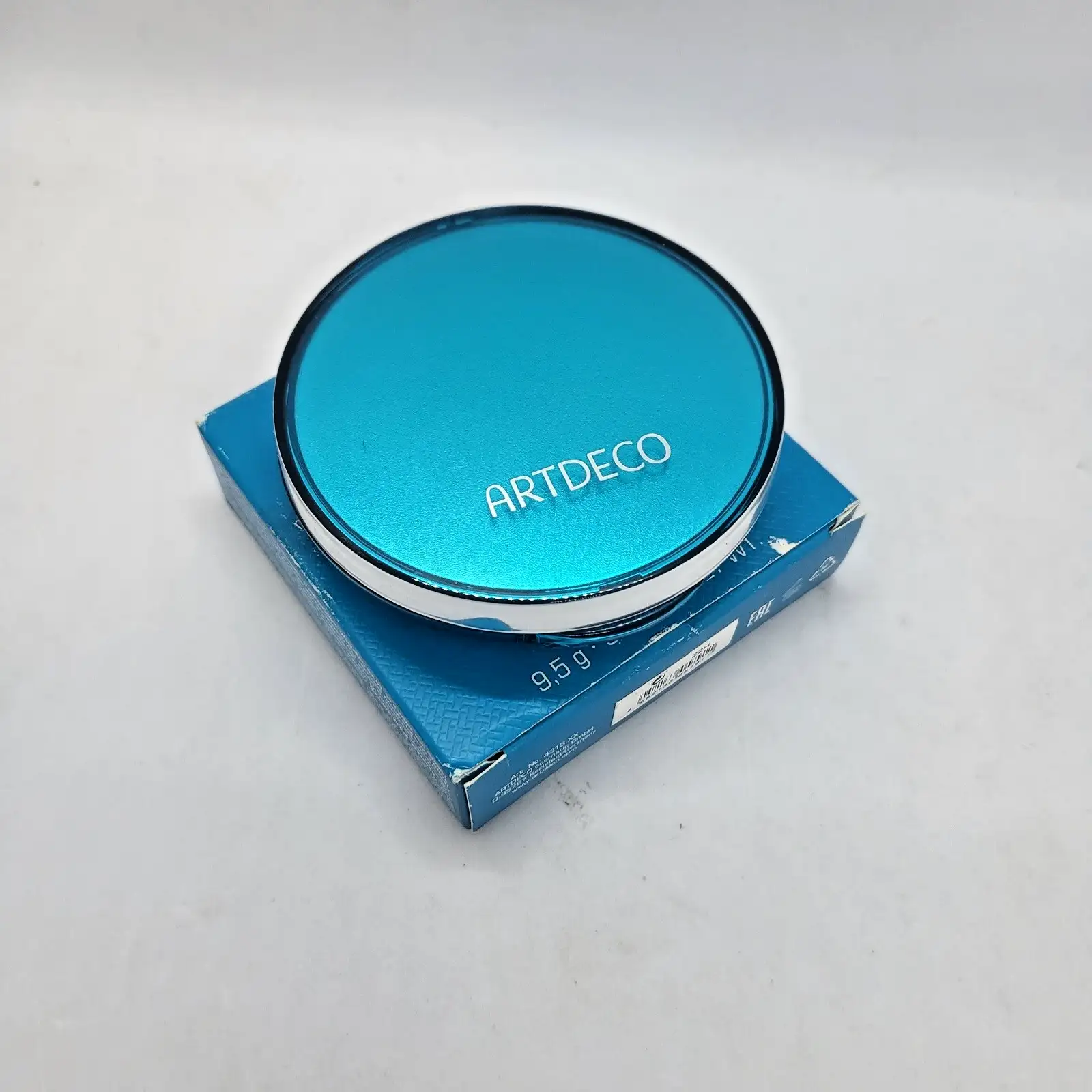 Слънцезащитен пудрен фон дьо тен Artdeco SPF 50 Компактен грим за сухо и мокро нанасяне Нов - Image 2