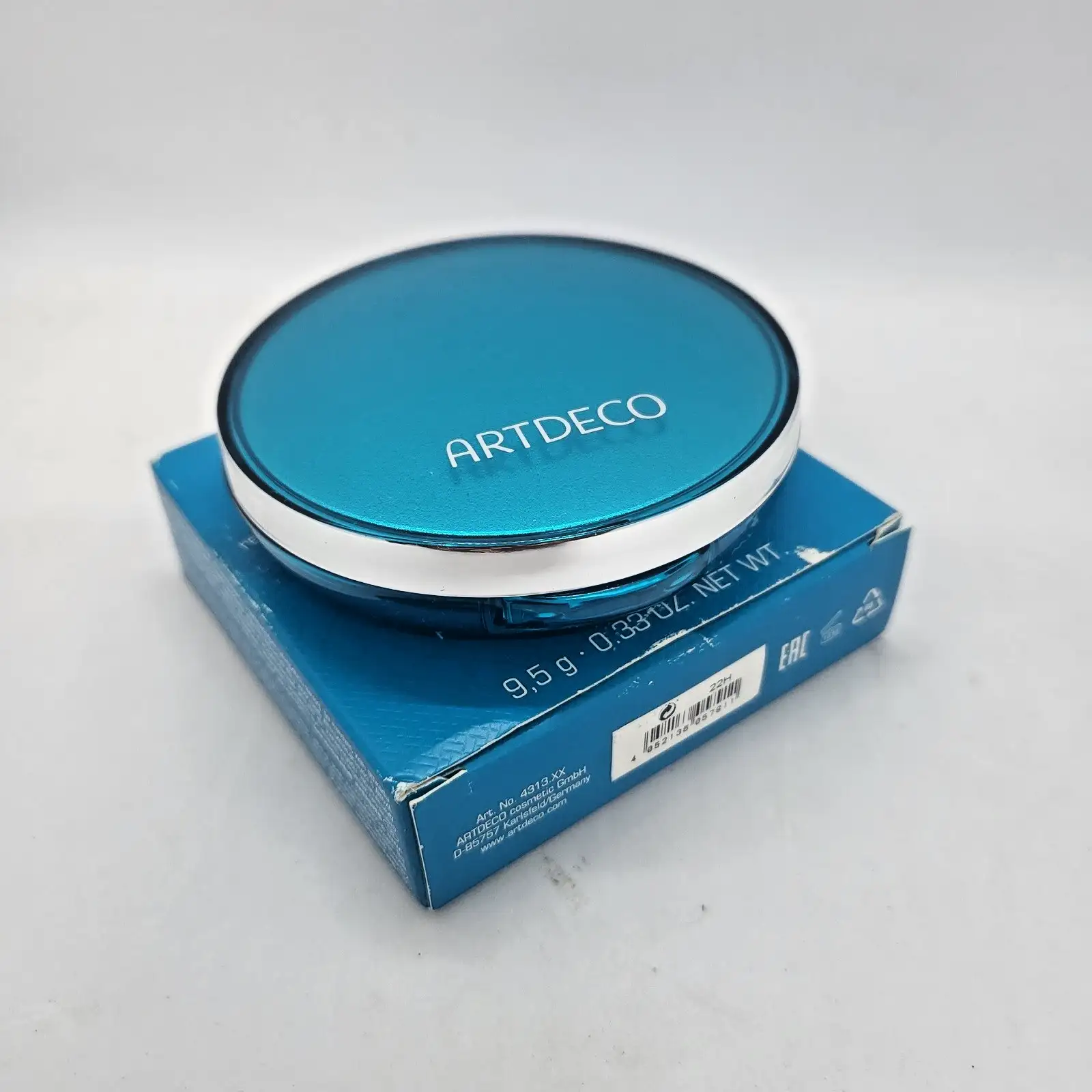 Слънцезащитен пудрен фон дьо тен Artdeco SPF 50 Компактен грим за сухо и мокро нанасяне Нов - Image 4