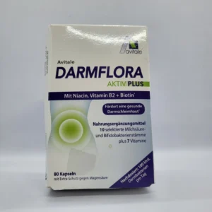 Пробиотик Avitale Darmflora Aktiv Plus 100 милиарда 10 щама 80 капсули НОВ