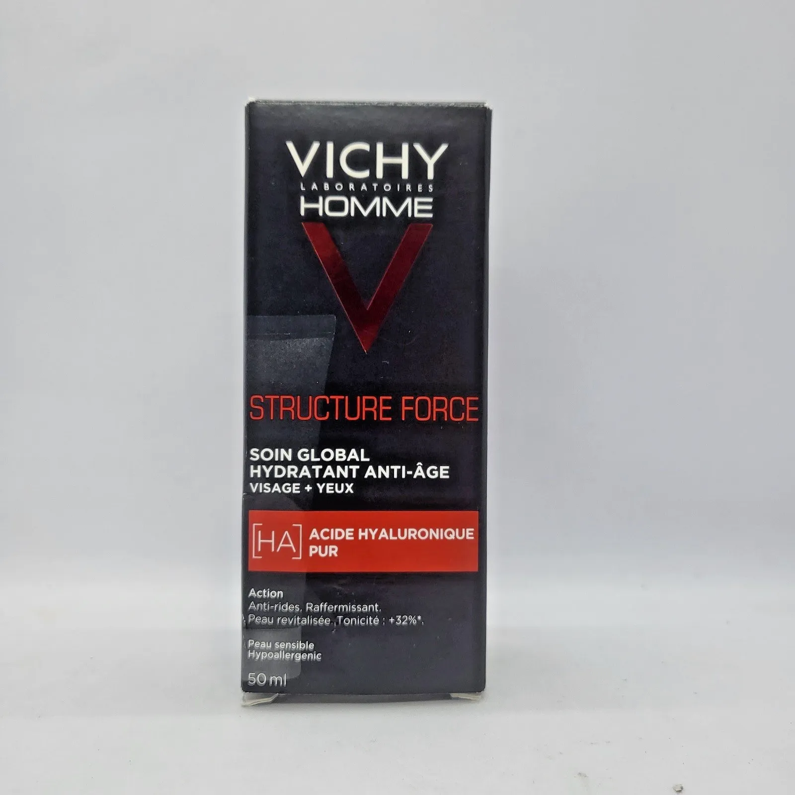 Мъжки антивозрастен крем за лице Vichy Homme Structure Force 50 мл НОВ