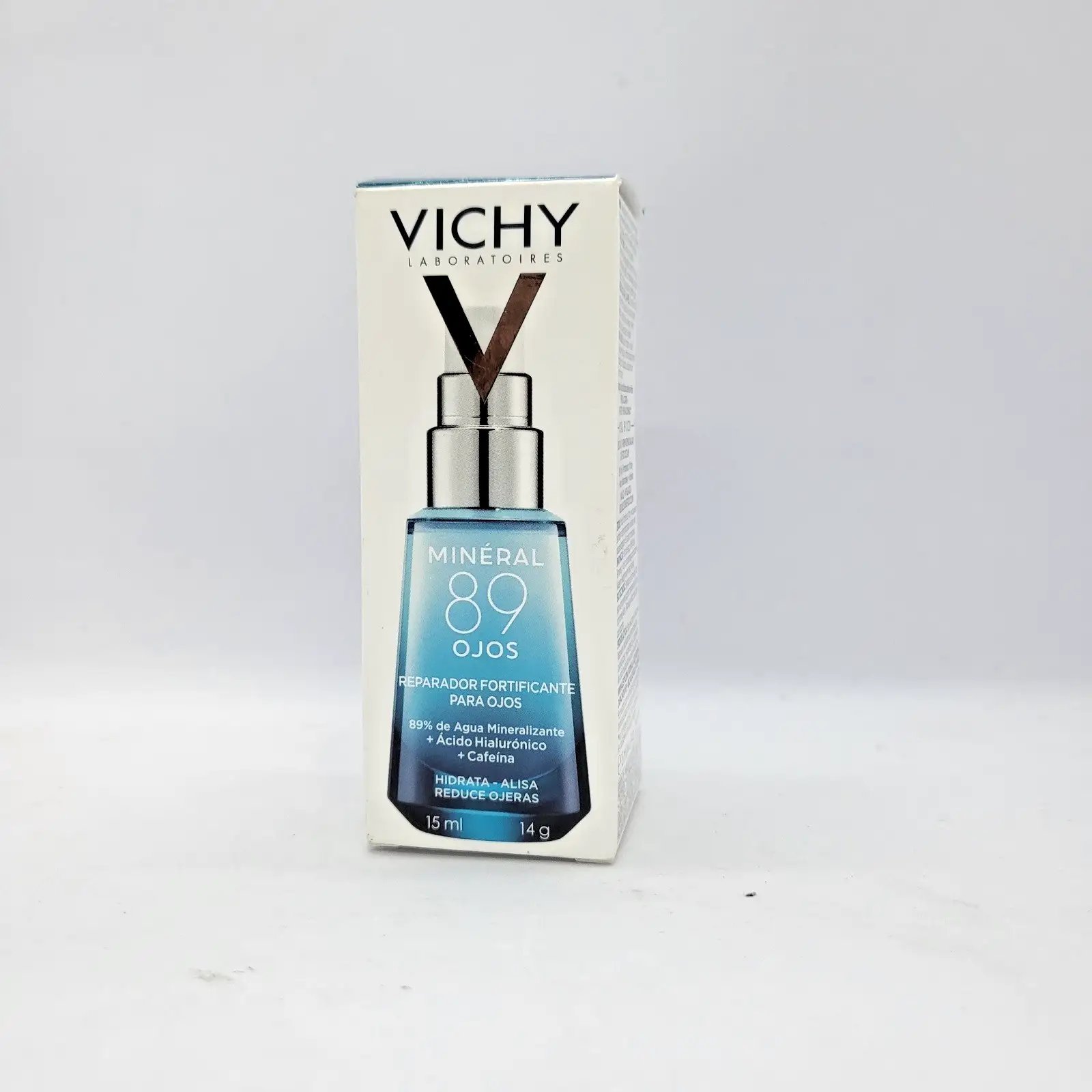 Хидратиращ и възстановяващ крем за очи с хиалуронова киселина Vichy Mineral 89 Eyes 15 мл НОВ - Image 2