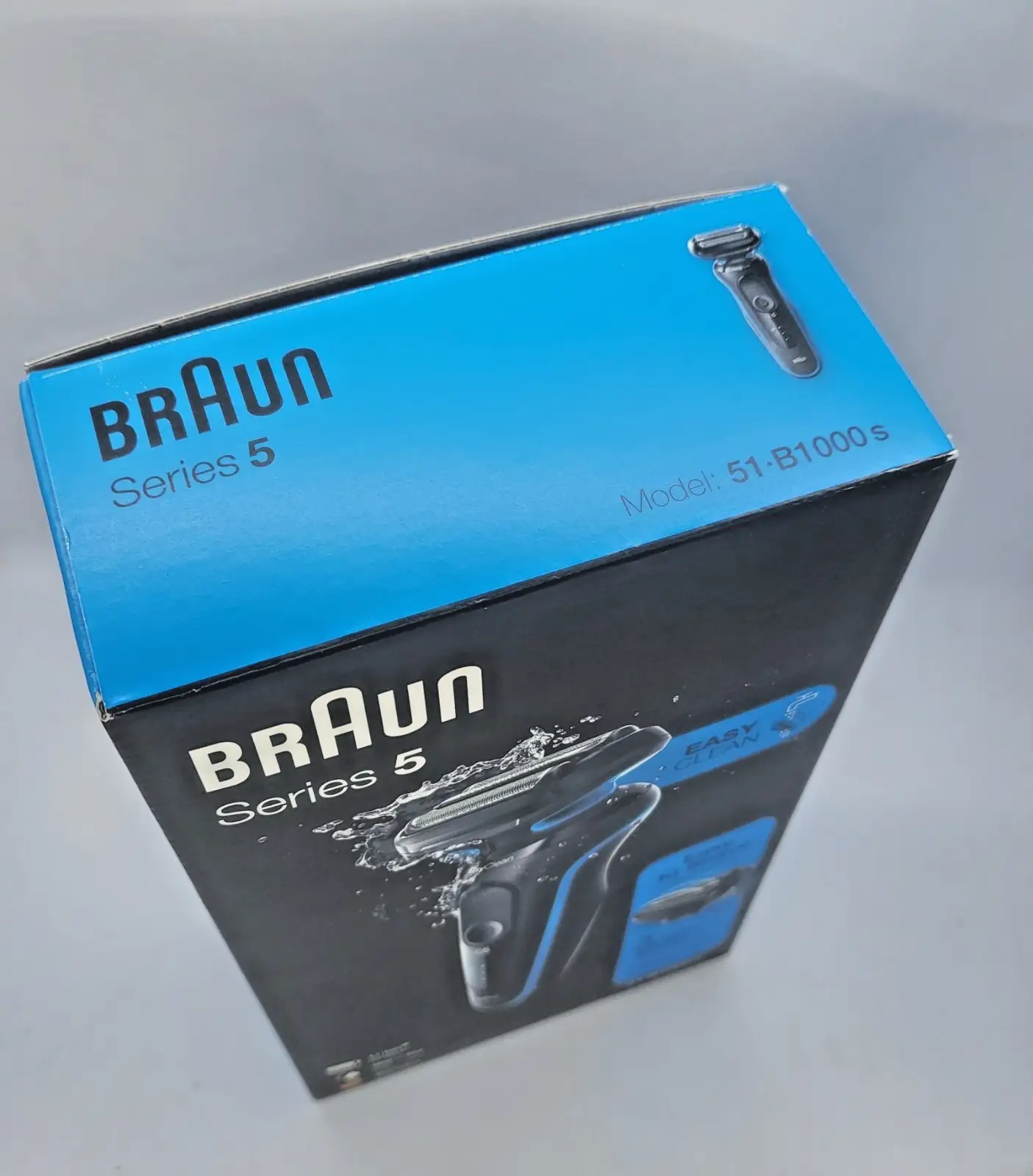 Мъжка електрическа самобръсначка с фолио Braun Series 5 51-B1000s Безжична мокра и суха Произведена в Германия - Image 7