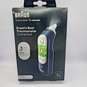 Braun ThermoScan 7+ Connect Смарт ушен термометър Bluetooth Дигитален Инфрачервен Нов