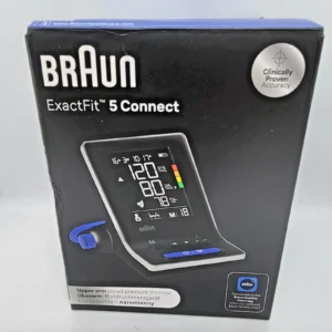 Braun ExactFit 5 Connect Смарт апарат за кръвно налягане Bluetooth 2 маншета BUA6350