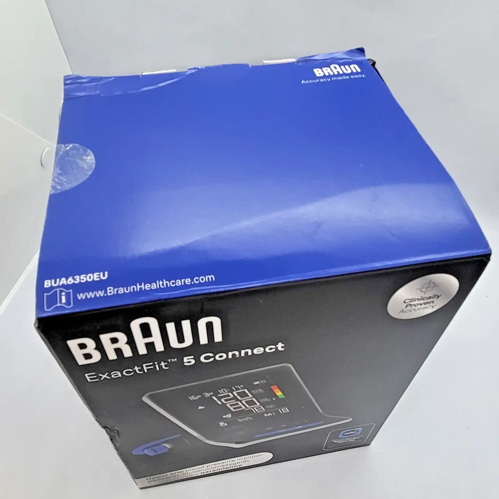 Braun ExactFit 5 Connect Смарт апарат за кръвно налягане Bluetooth 2 маншета BUA6350 - Image 7