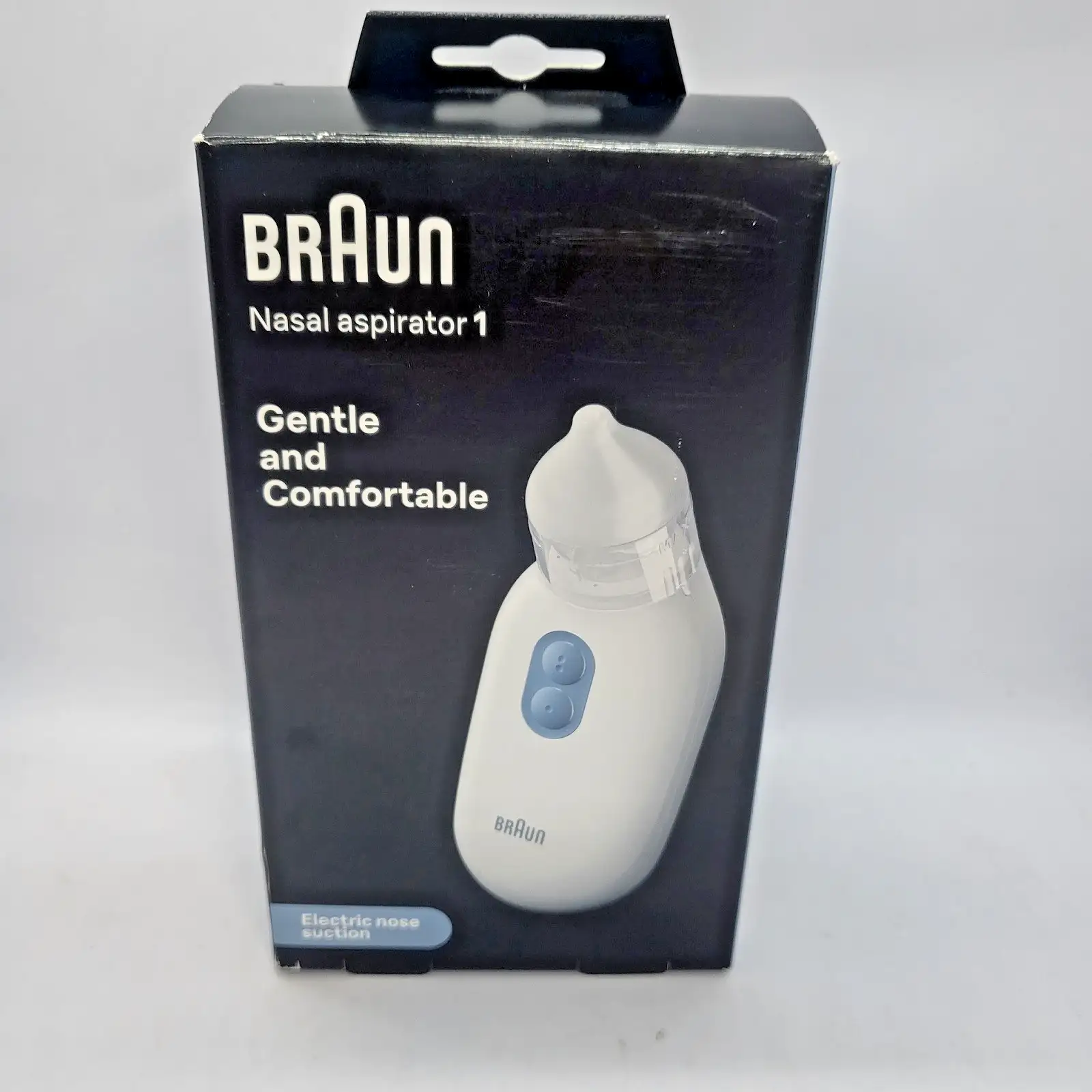 Braun Назален аспиратор 1 Електрическа прахосмукачка за нос Baby Clean BNA100EU Нов - Image 2