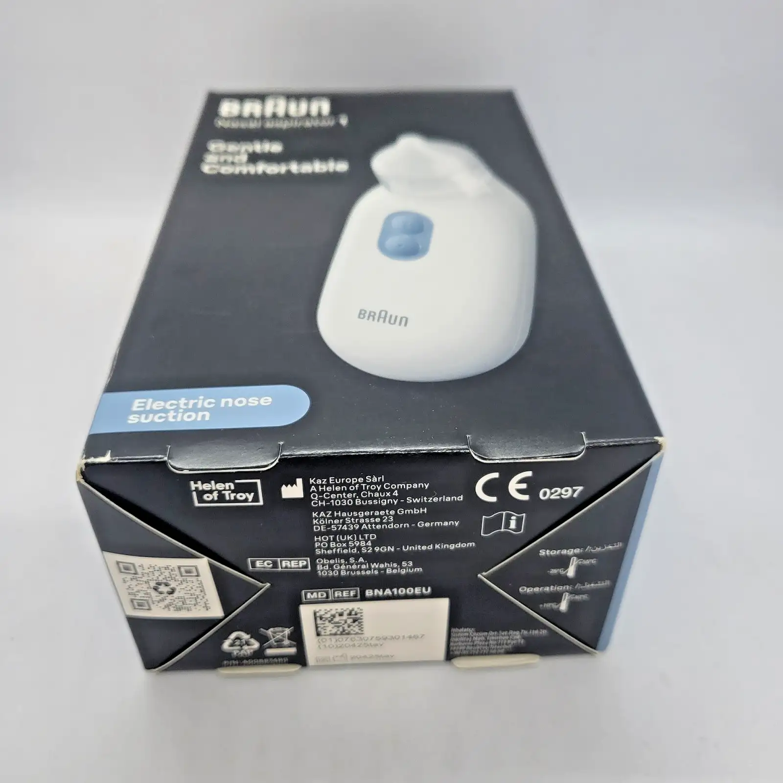 Braun Назален аспиратор 1 Електрическа прахосмукачка за нос Baby Clean BNA100EU Нов - Image 6