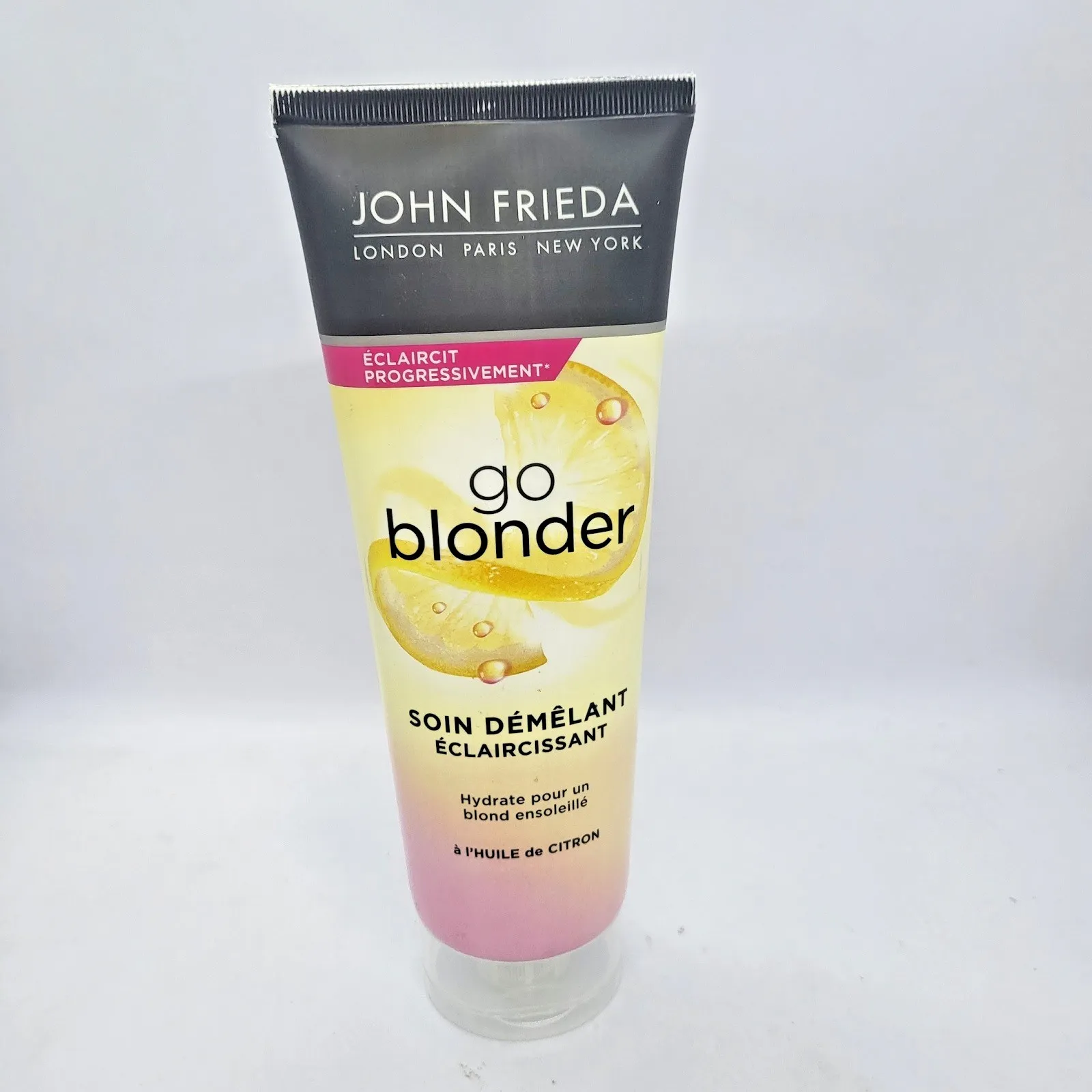 John Frieda Go Blonder Изсветляващ балсам 250ml Грижа за блясък на руса коса Нов - Image 5