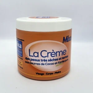 Mixa La Creme Крем за тяло и лице Кокосово и какаово масло Суха кожа 400ml
