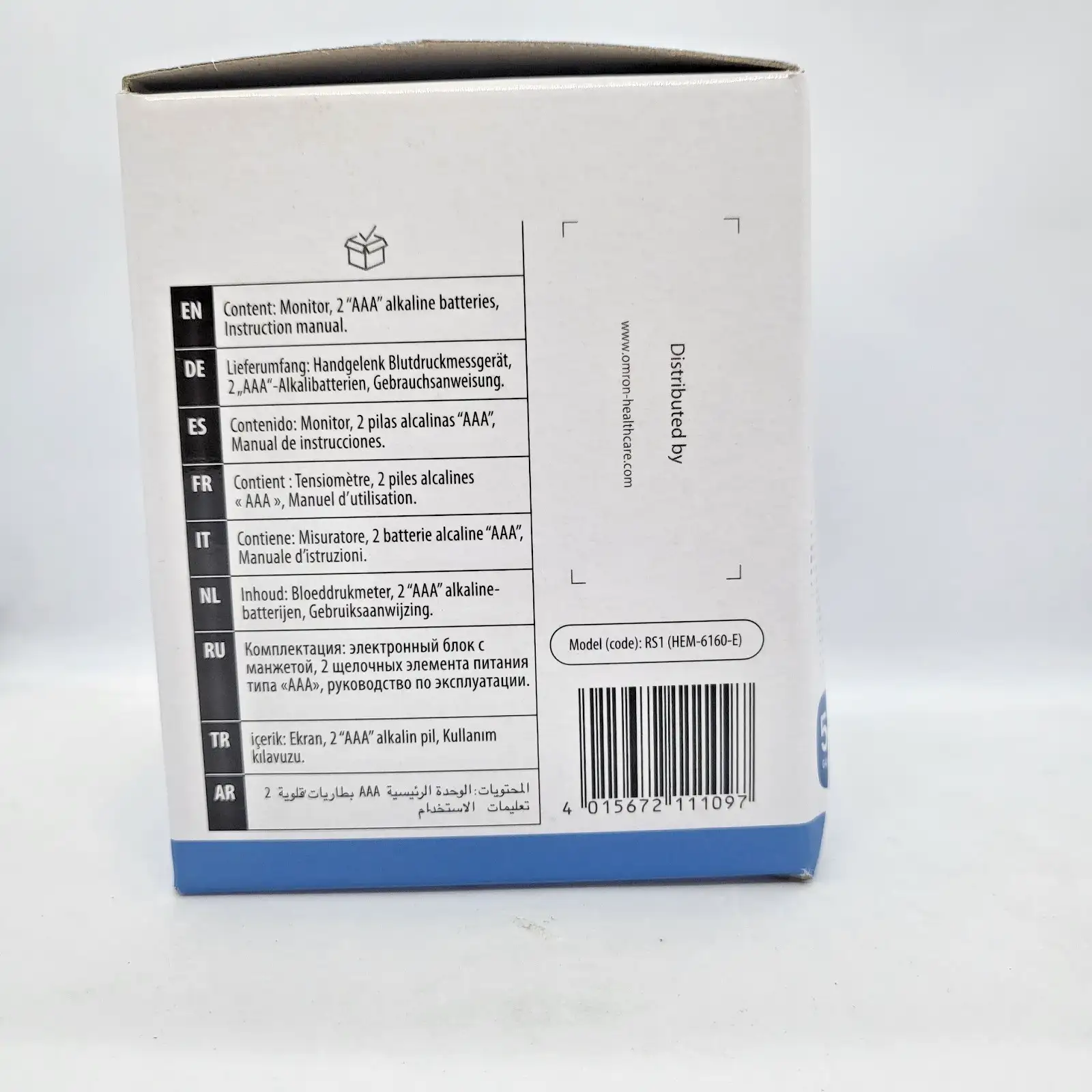 Omron RS1 Автоматичен апарат за кръвно налягане за китка Intellisense 13.5-21.5cm - Image 5