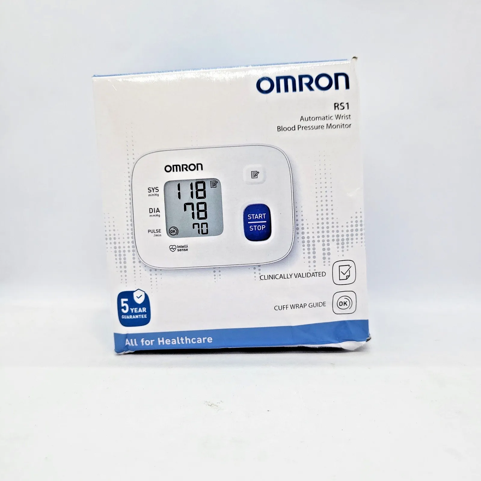 Omron RS1 Автоматичен апарат за кръвно налягане за китка Intellisense 13.5-21.5cm - Image 8